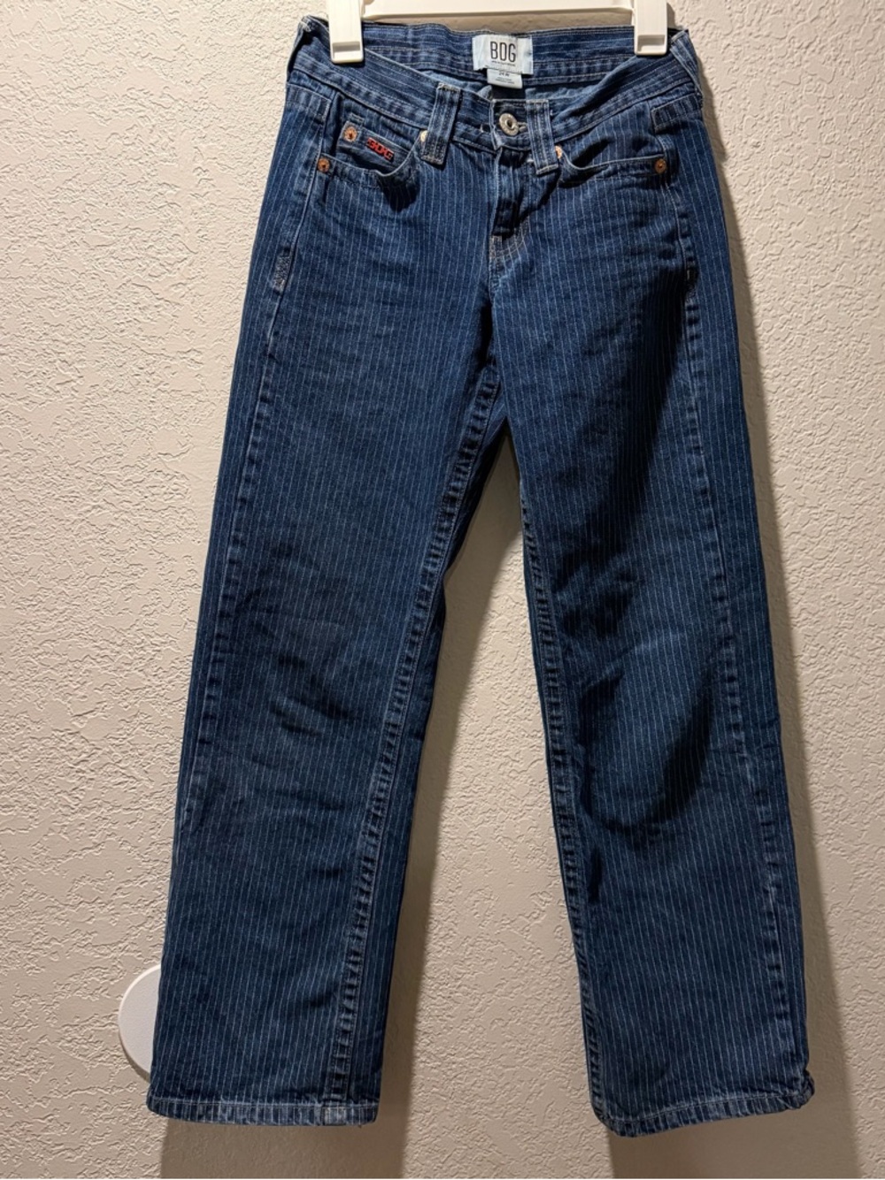BDG Urban Outfitters Low Rise Pinstripe Jeans Size 24‎